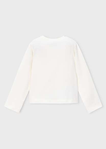 Camiseta Muñeca Lazo Crudo