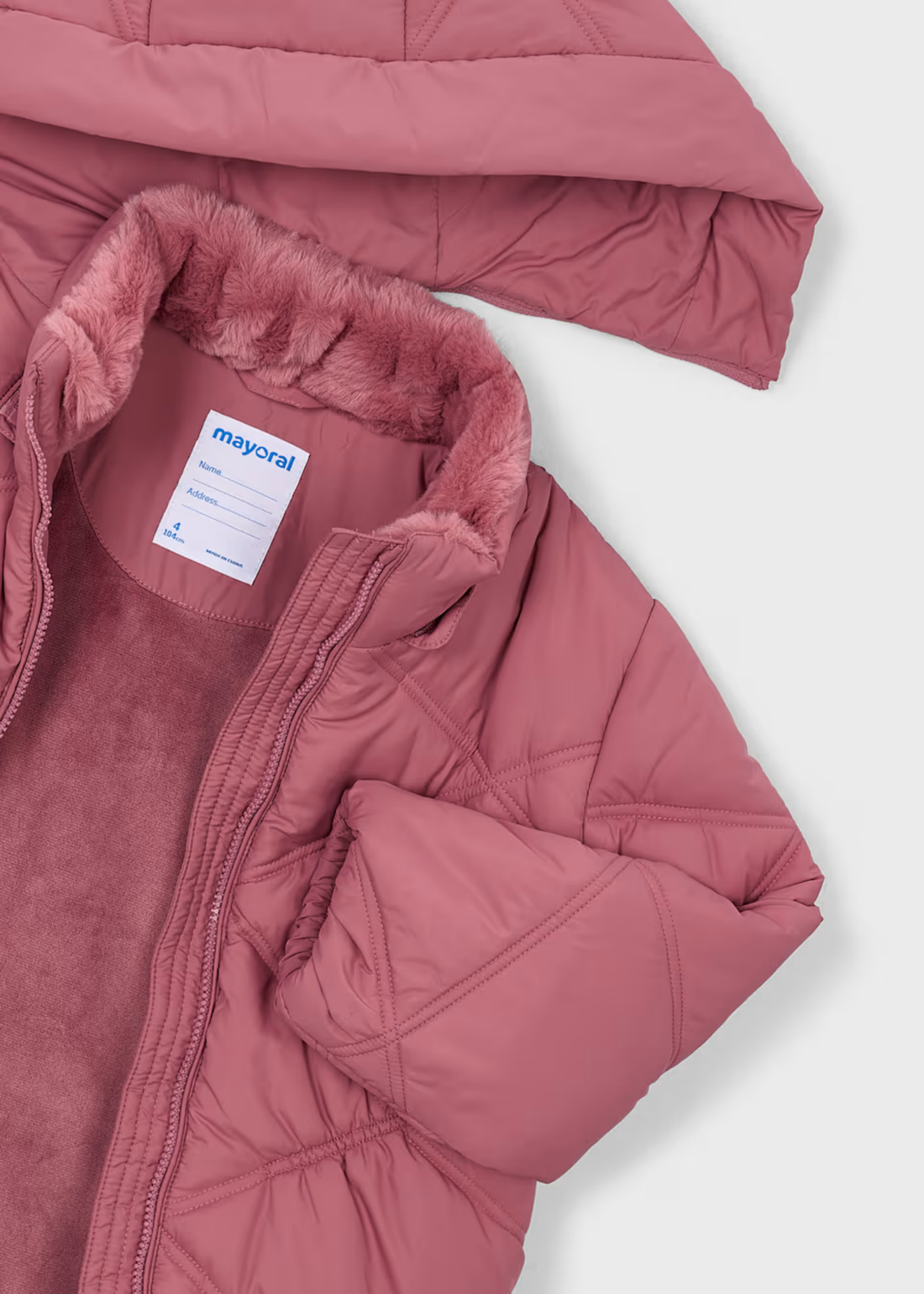 Chaquetón Acolchado Rosáceo