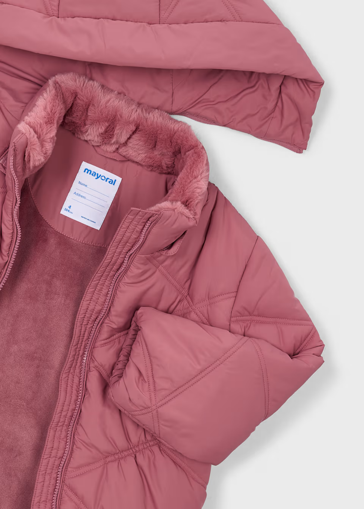 Chaquetón Acolchado Rosáceo