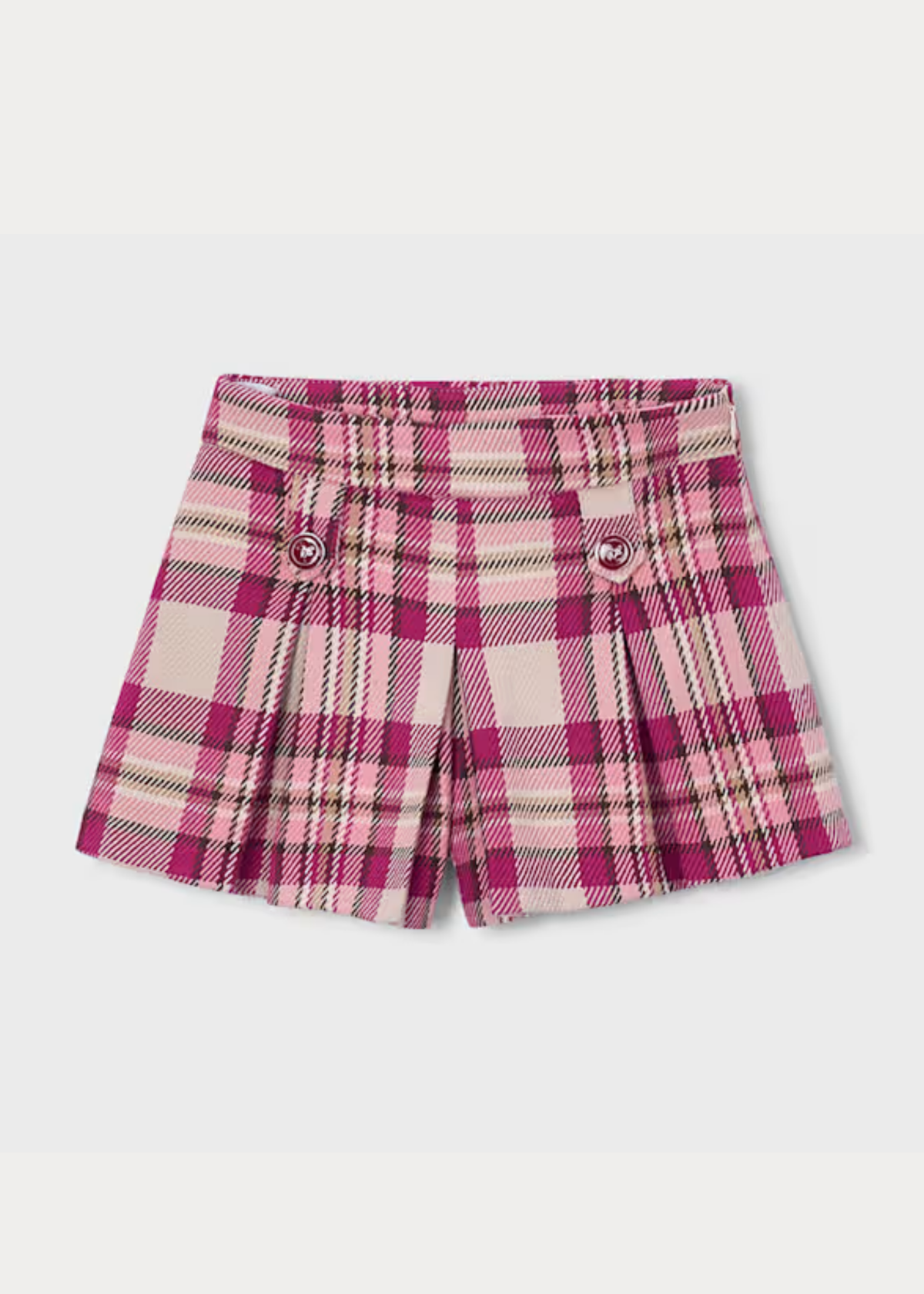 Shorts Cuadros Framboise
