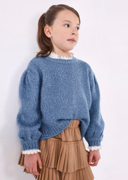 Sweater Azul Añil Fantasia Niña