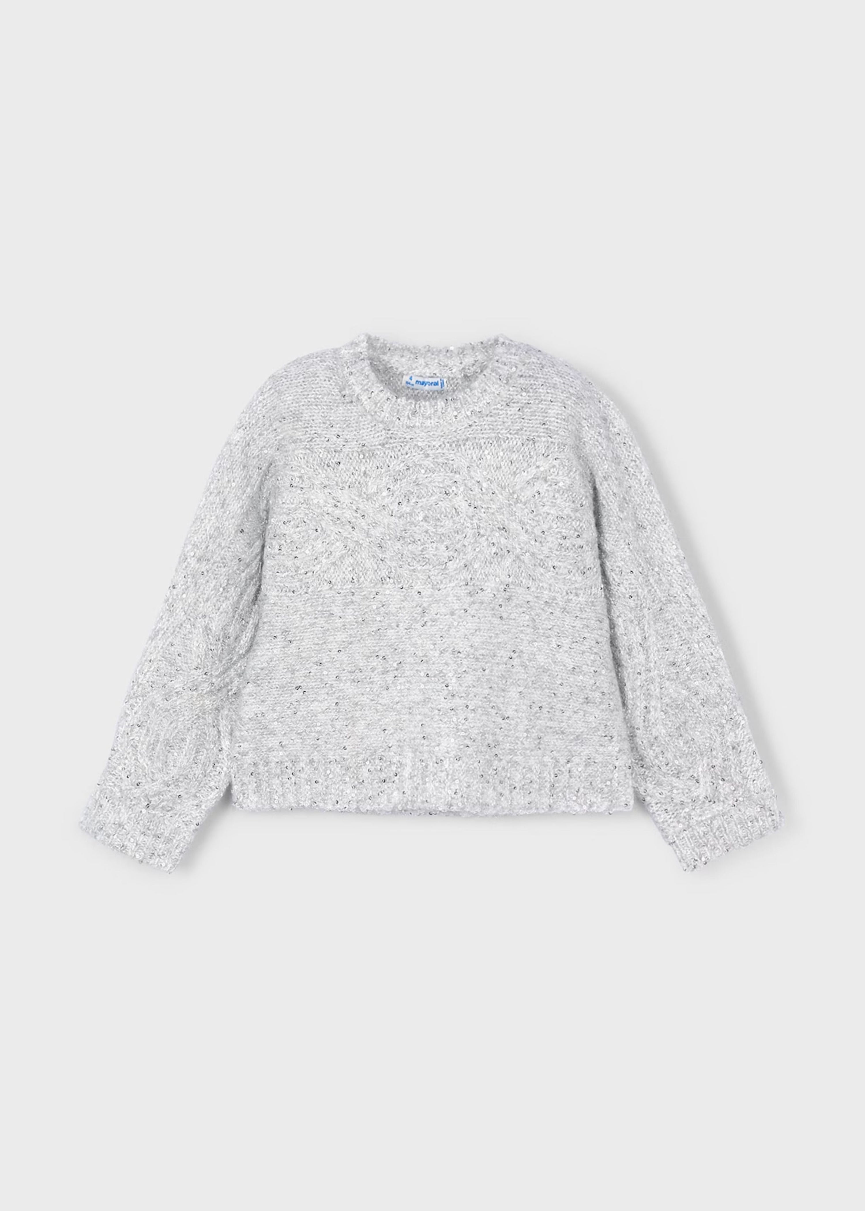 Jersey Sequin Silver