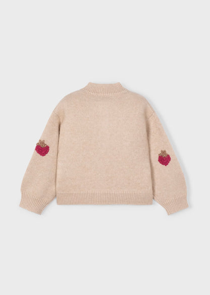 Cardigan Strawberry Sésamo