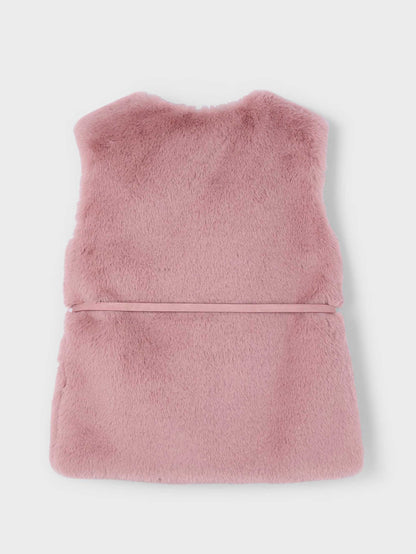 Chaleco Pelo Cinturón Charms