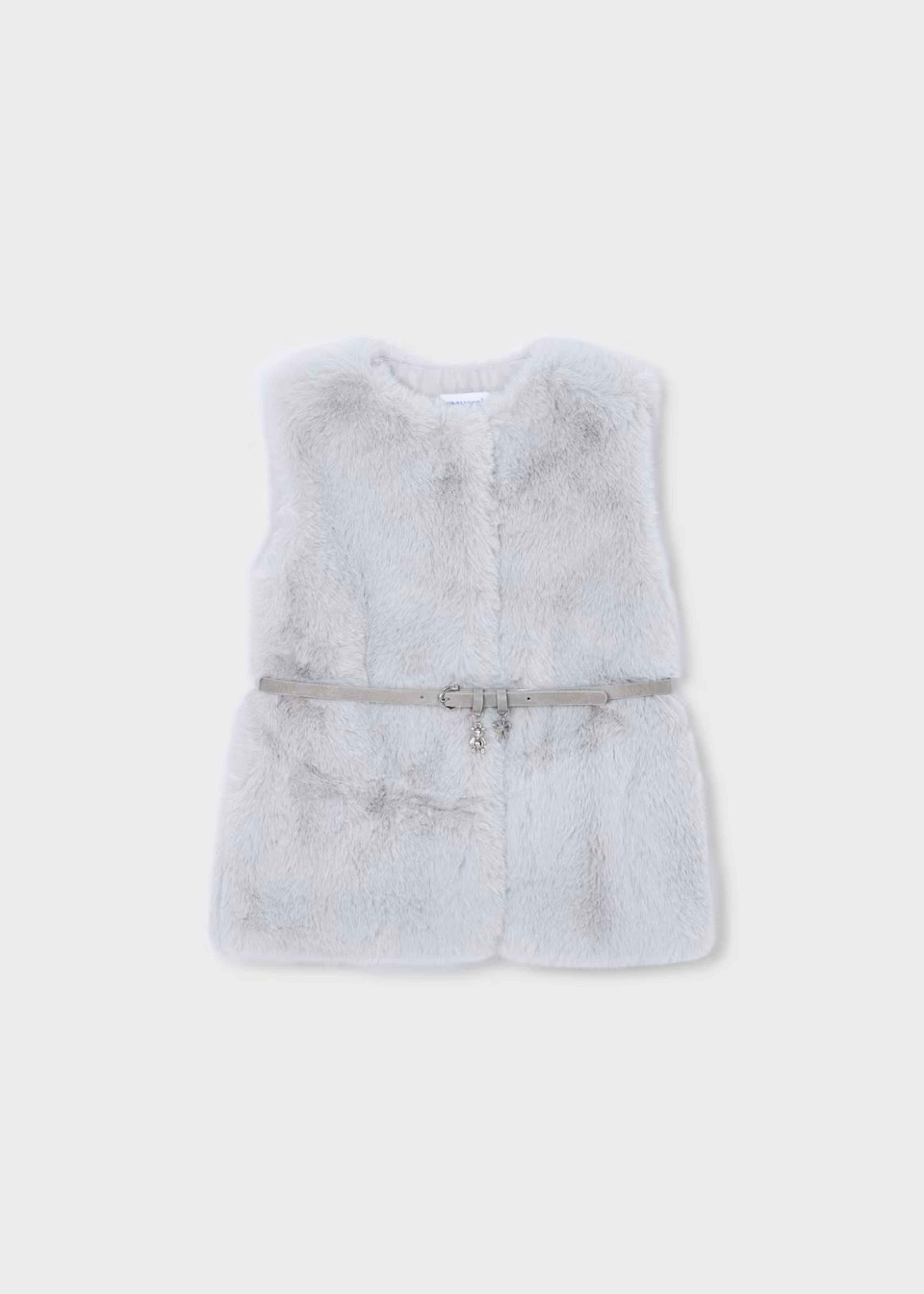 Chaleco Pelo Cinturón Charms