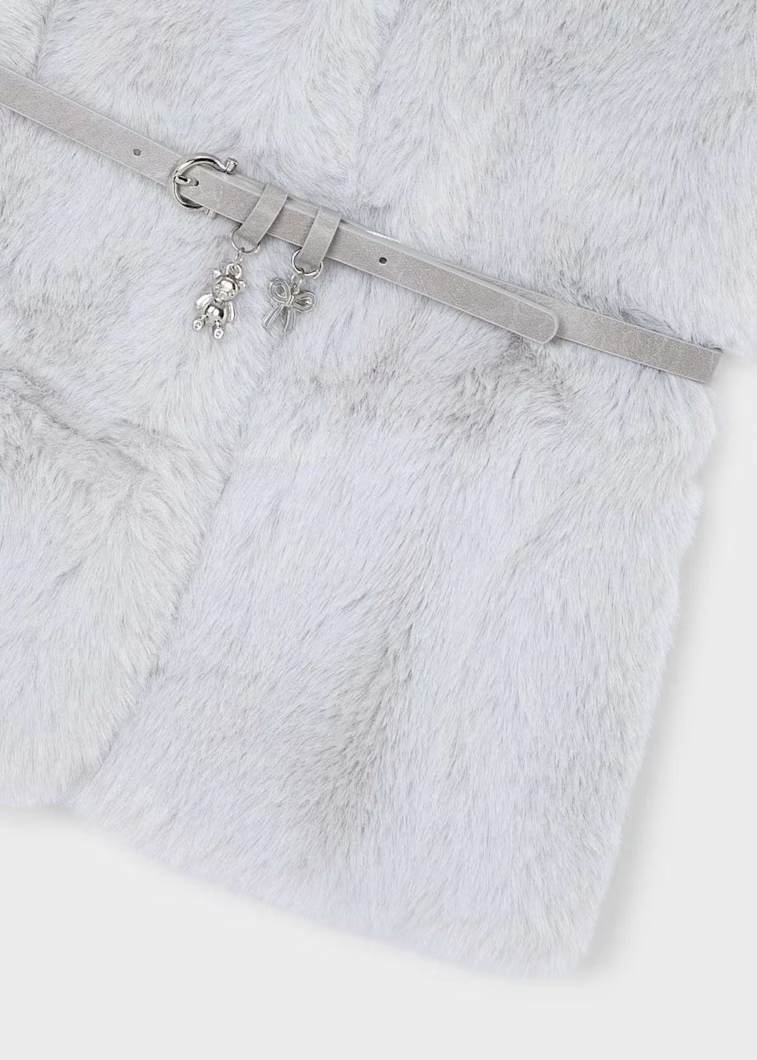 Chaleco Pelo Cinturón Charms