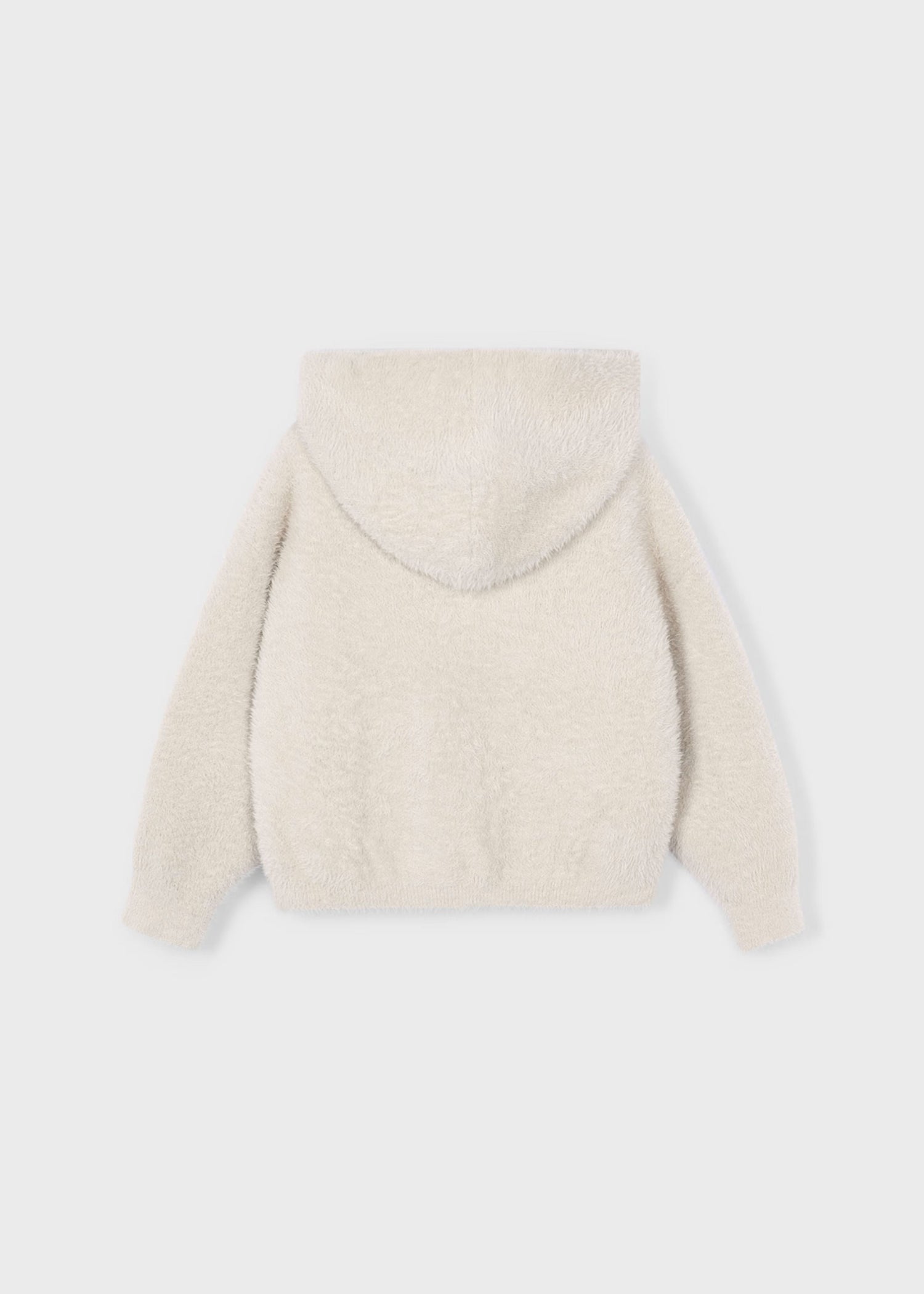 Chaqueta Hooded Pelo Almendra