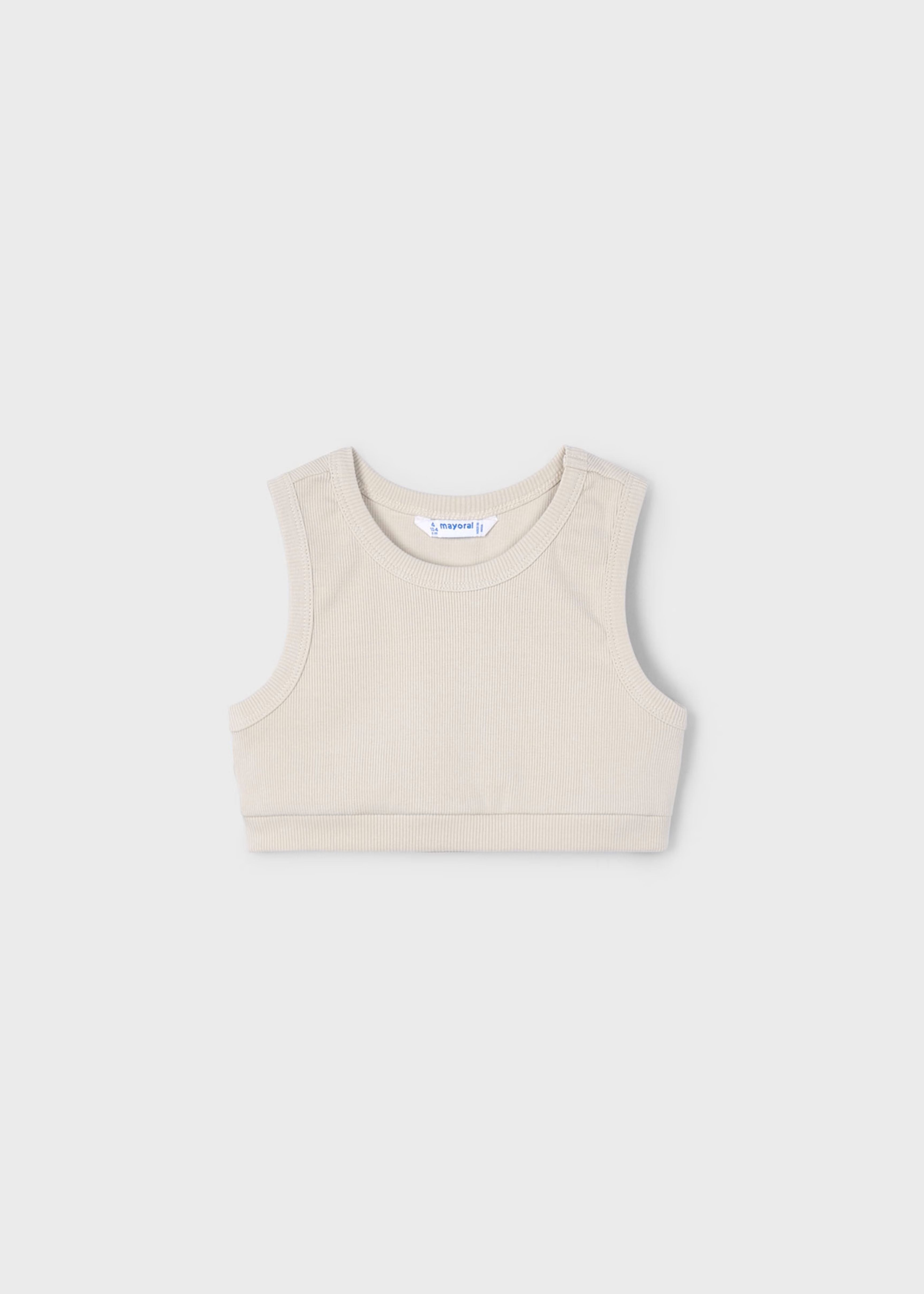 Set Blusa Blanca &amp; Chaleco Arena