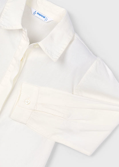 Set Blusa Blanca &amp; Chaleco Arena