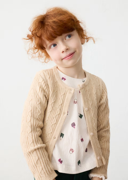 Sweater Tejido Cuello Pelo Quinoa