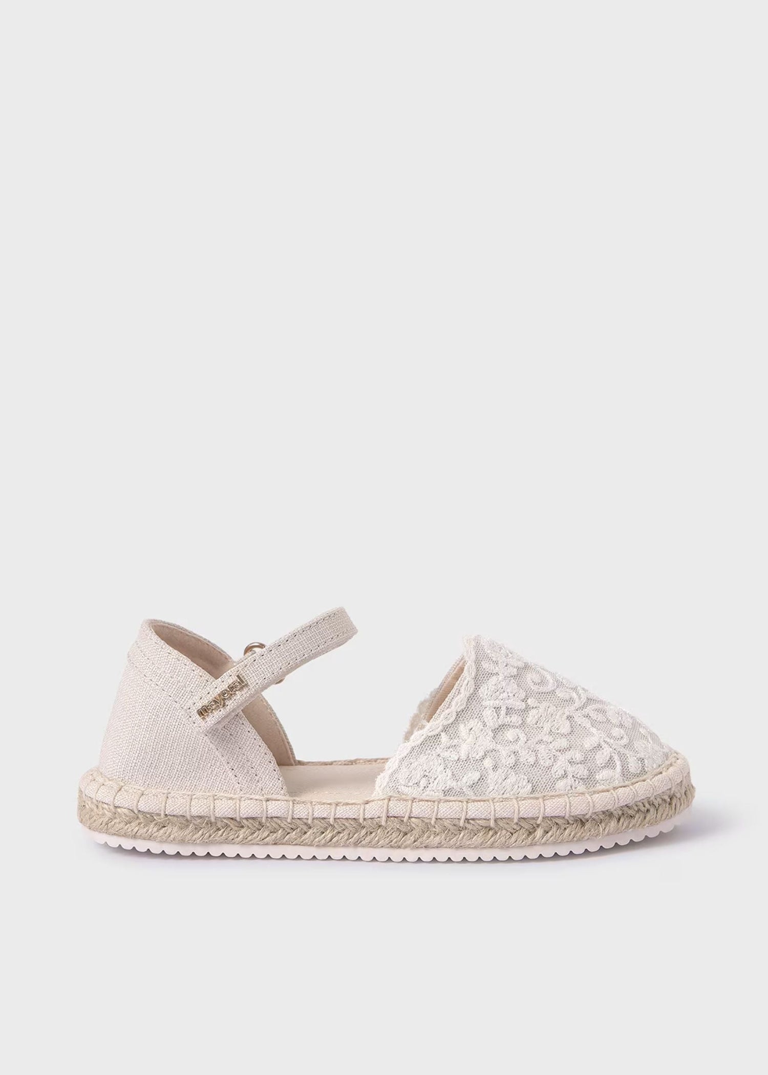 Sandalias Yute Encaje Niña