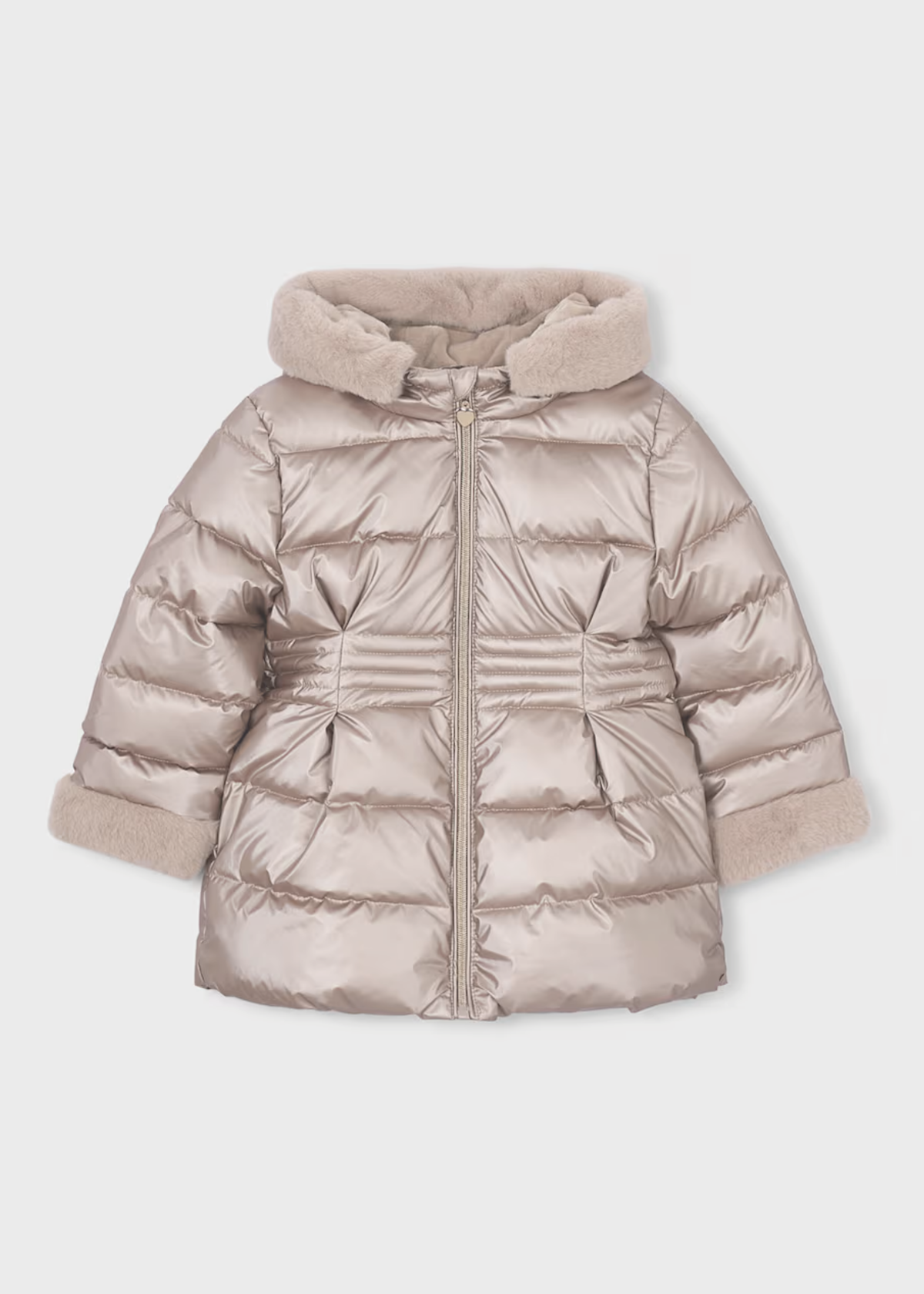 Chaquetón Metalizado Topo