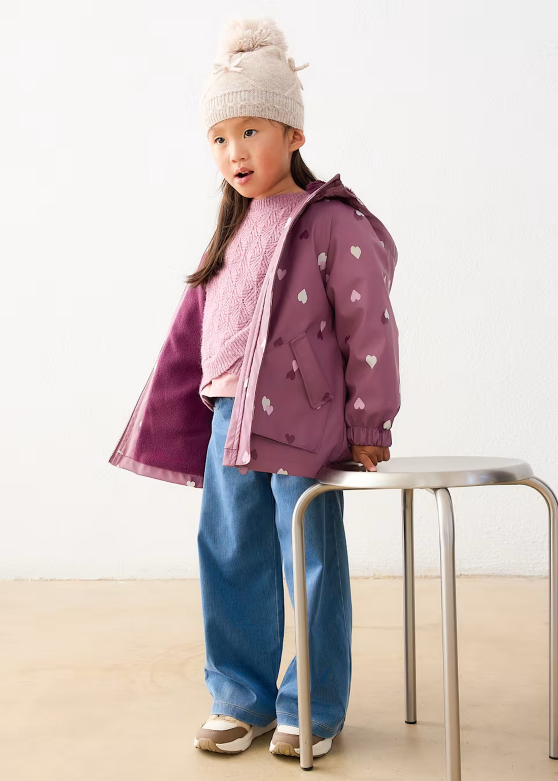 Chubasquero Impermeable Violeta