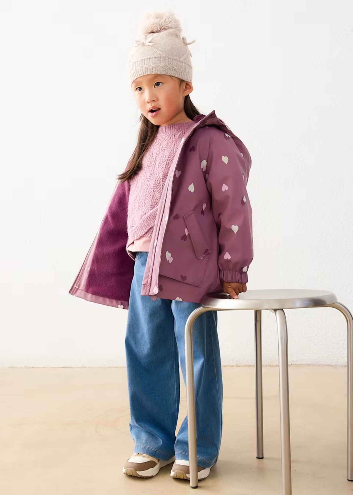 Chubasquero Impermeable Violeta