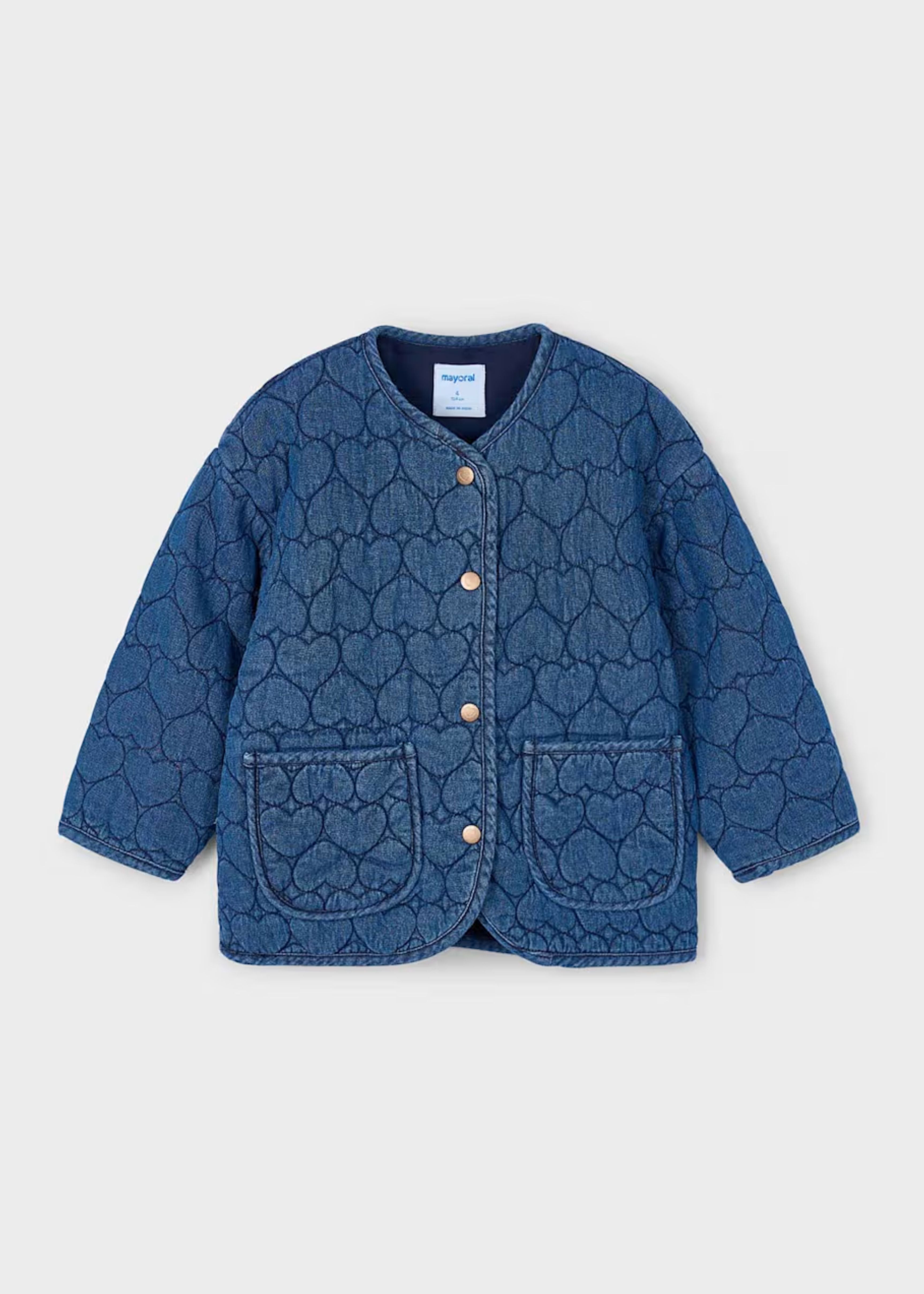 Chaqueton Corazones Denim