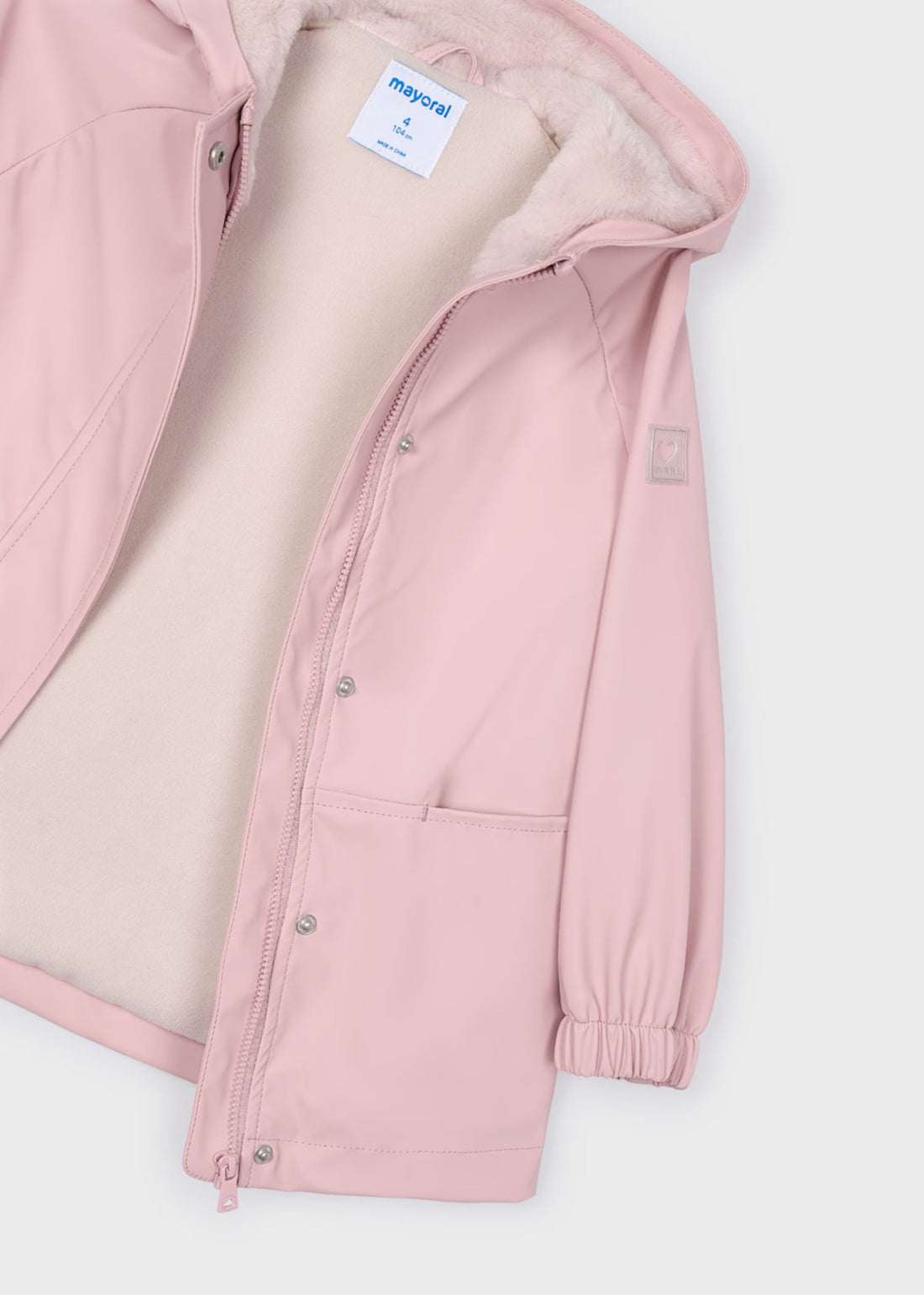 Chubasquero Hooded Impermeable Nude