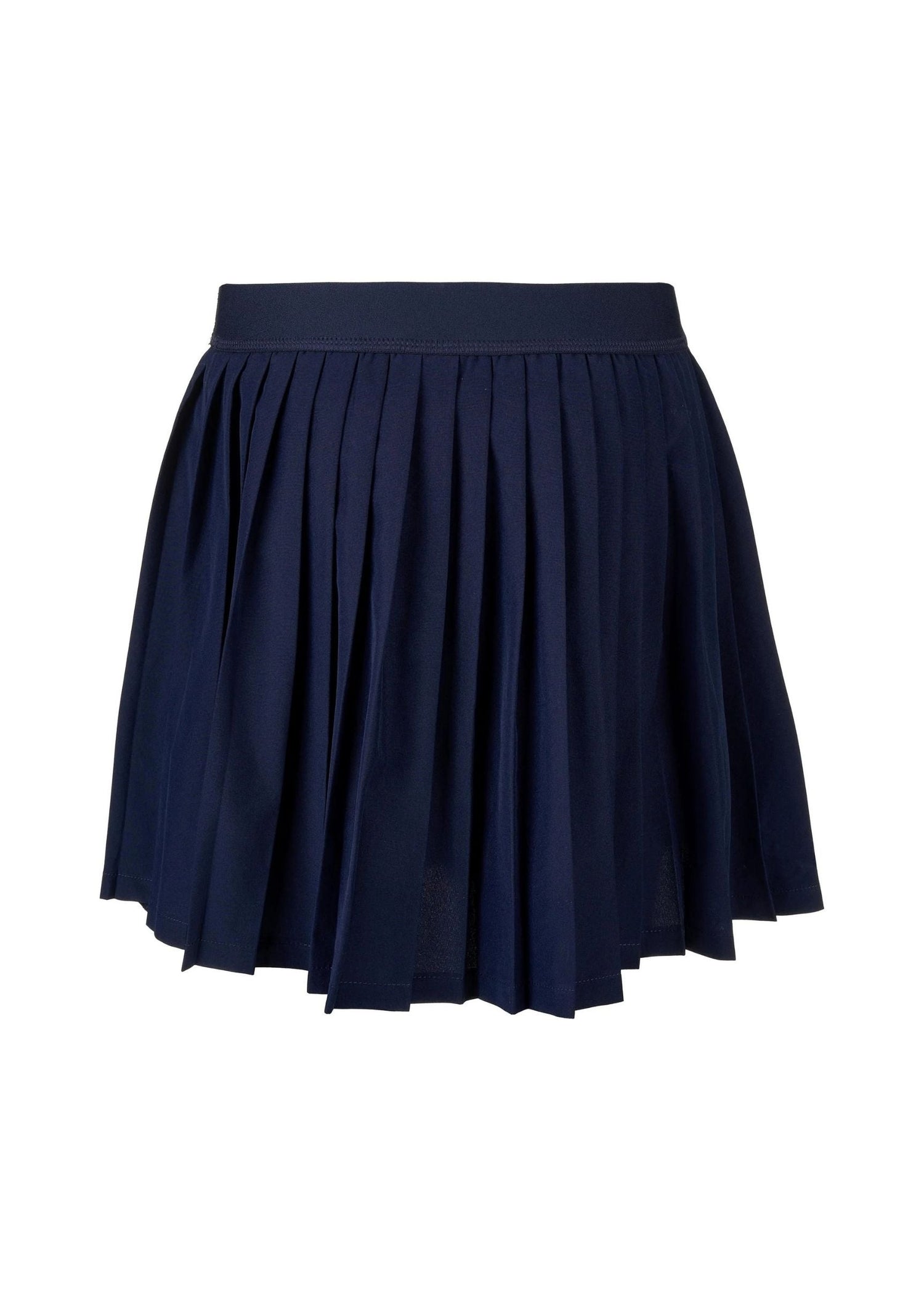 Falda Short Plisada Azul Marino