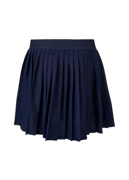 Falda Short Plisada Azul Marino