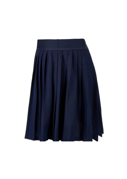 Falda Short Plisada Azul Marino