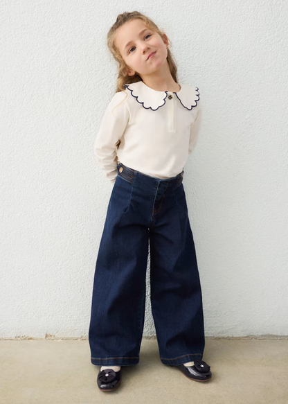 Jeans Wide Leg Denim