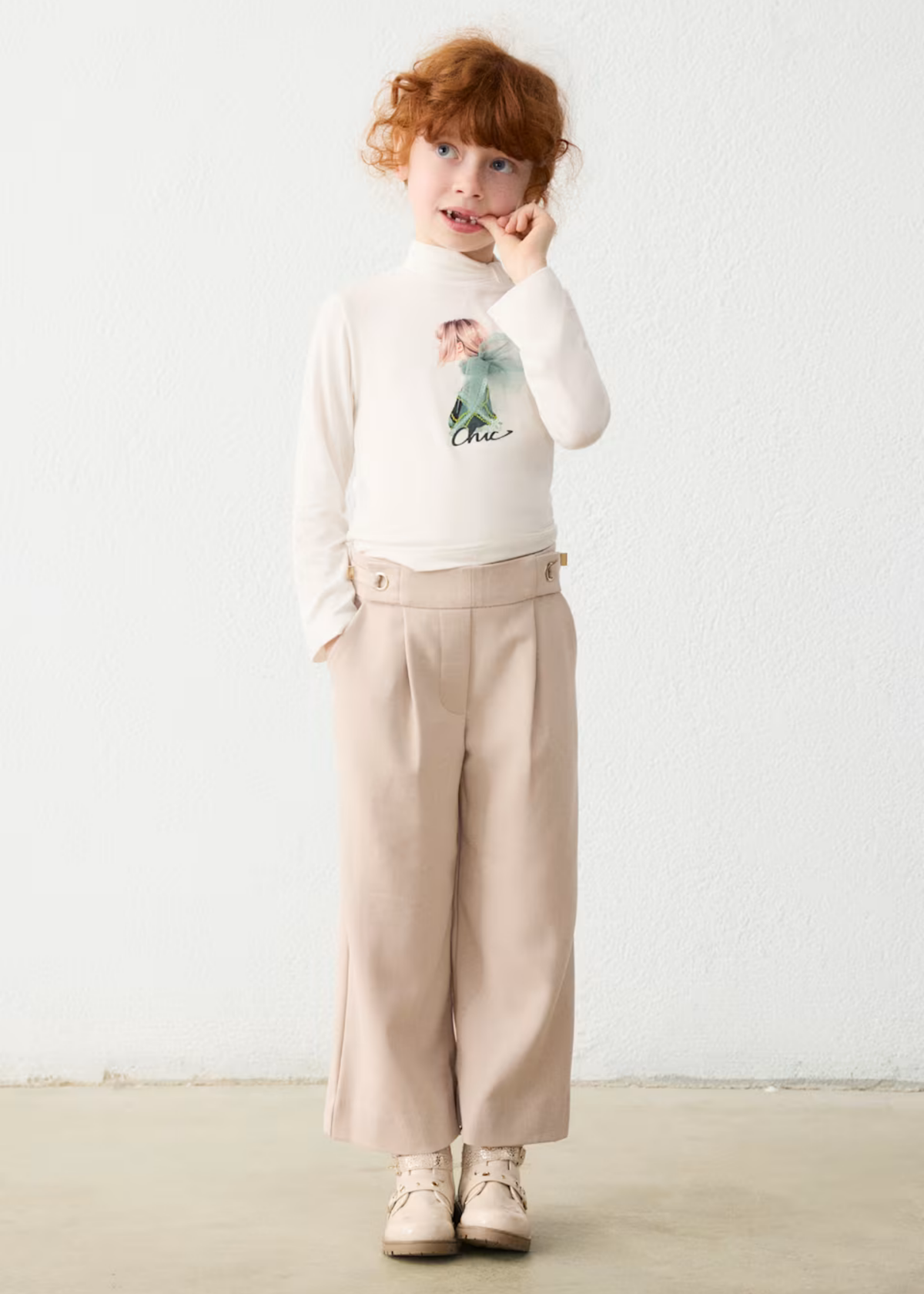 Pantalón Pinza Avellana