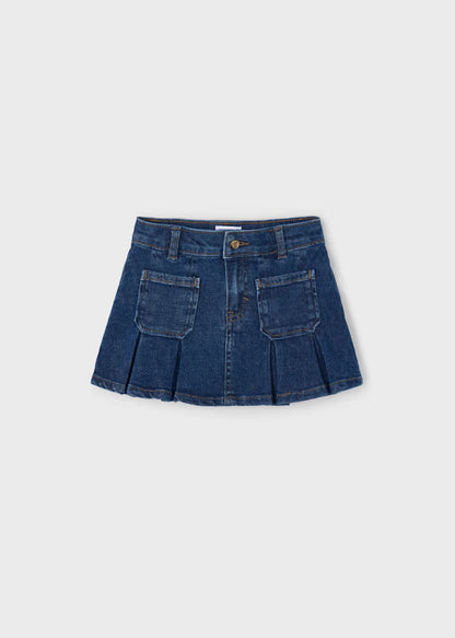 Falda Vaquera Tablas Denim