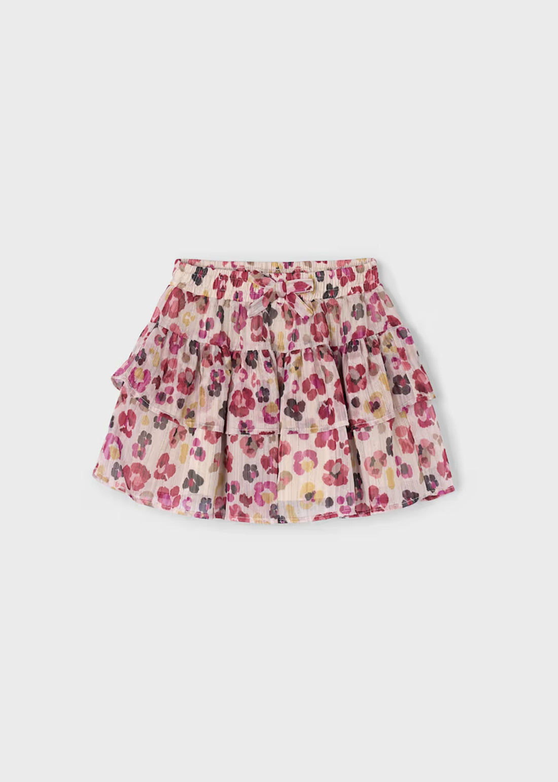 Falda Floral Gasa