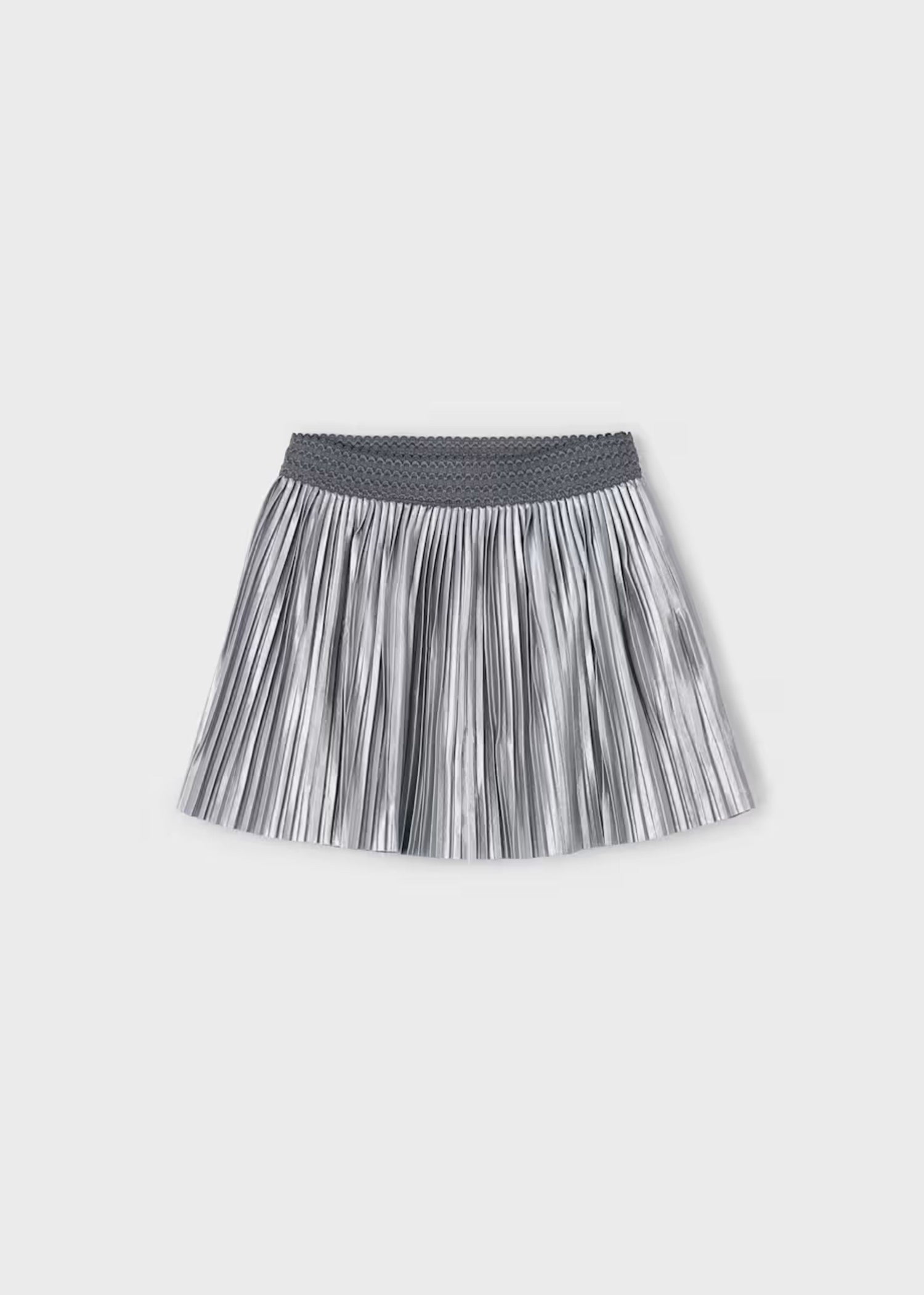 Falda Plisada Silver