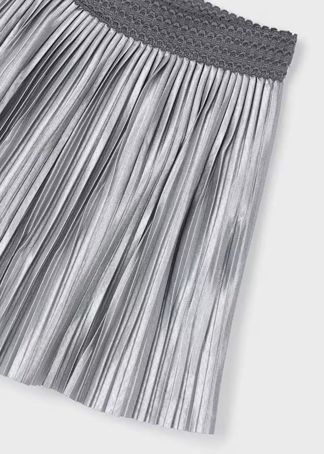 Falda Plisada Silver