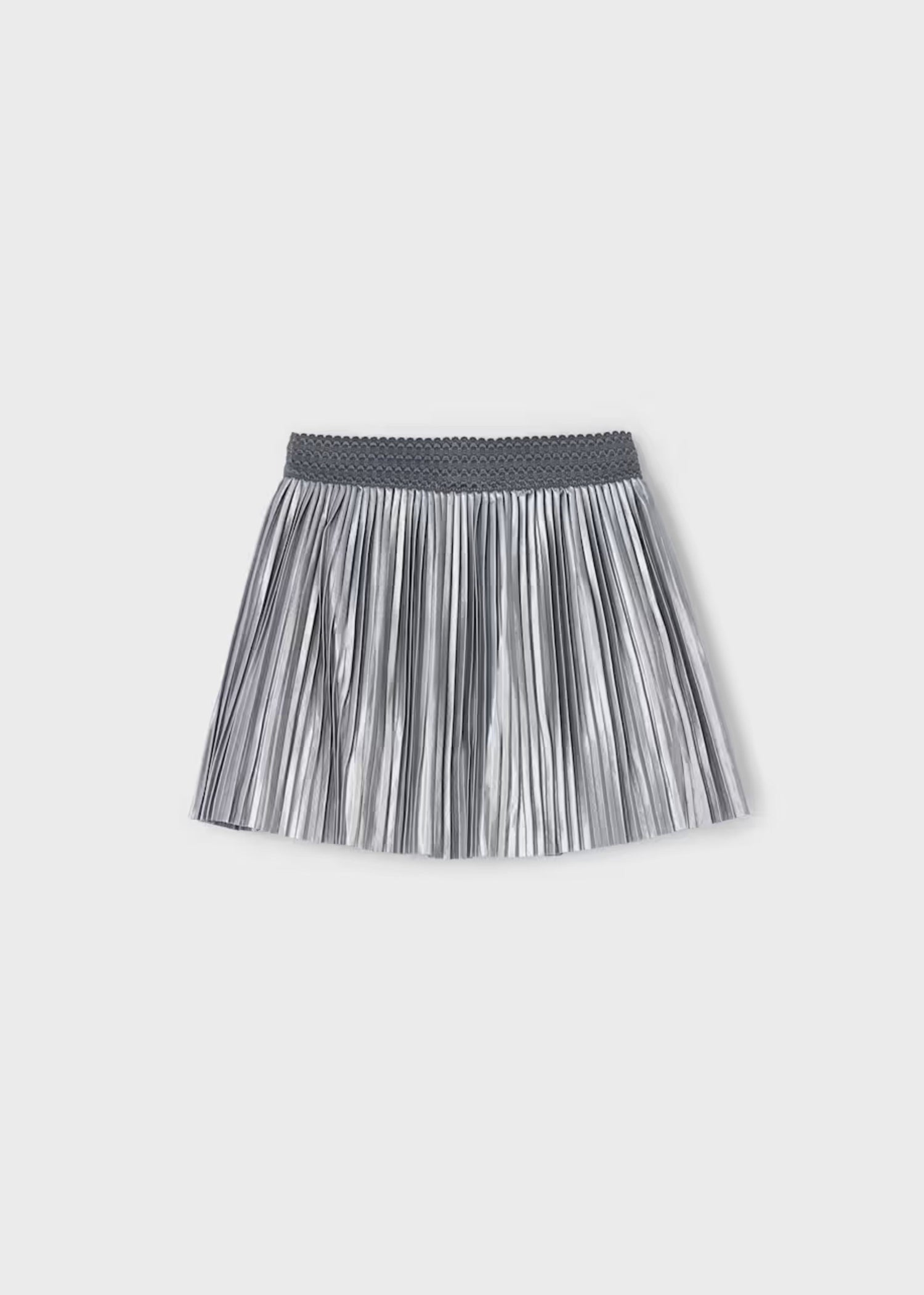 Falda Plisada Silver