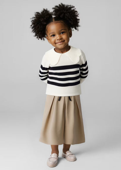 Falda Pantalón Tablas Lazo