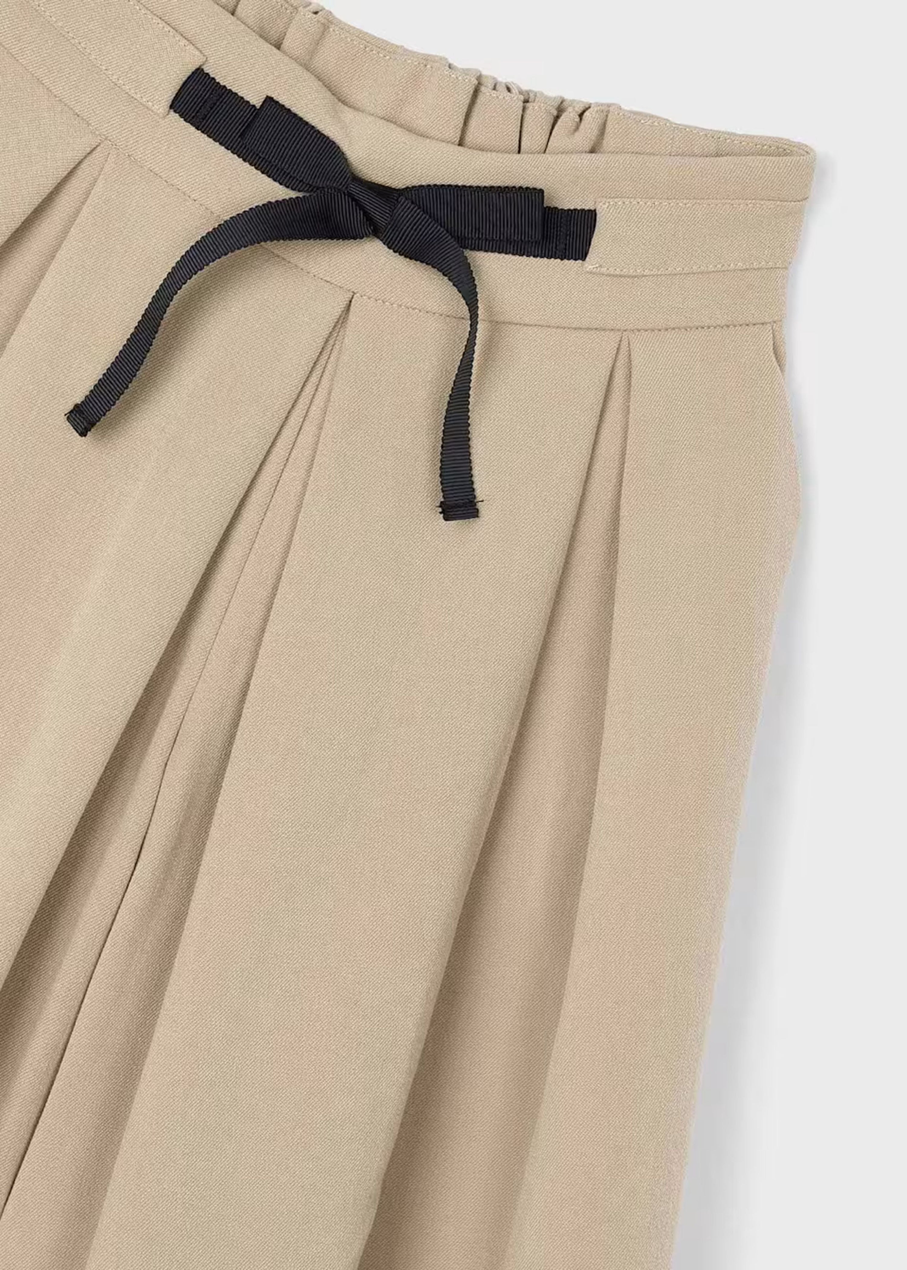 Falda Pantalón Tablas Lazo