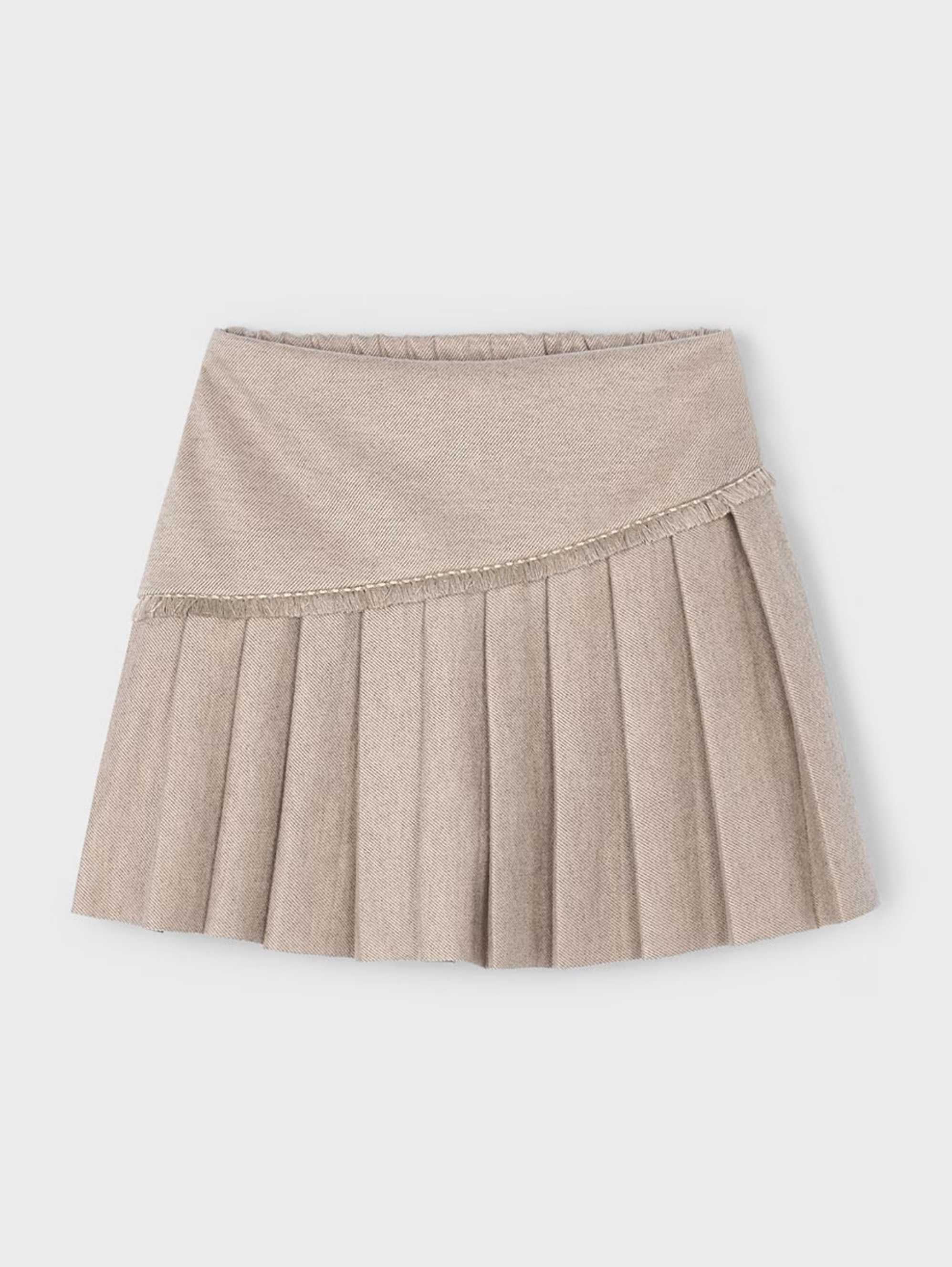 Falda Short Plisada Topo
