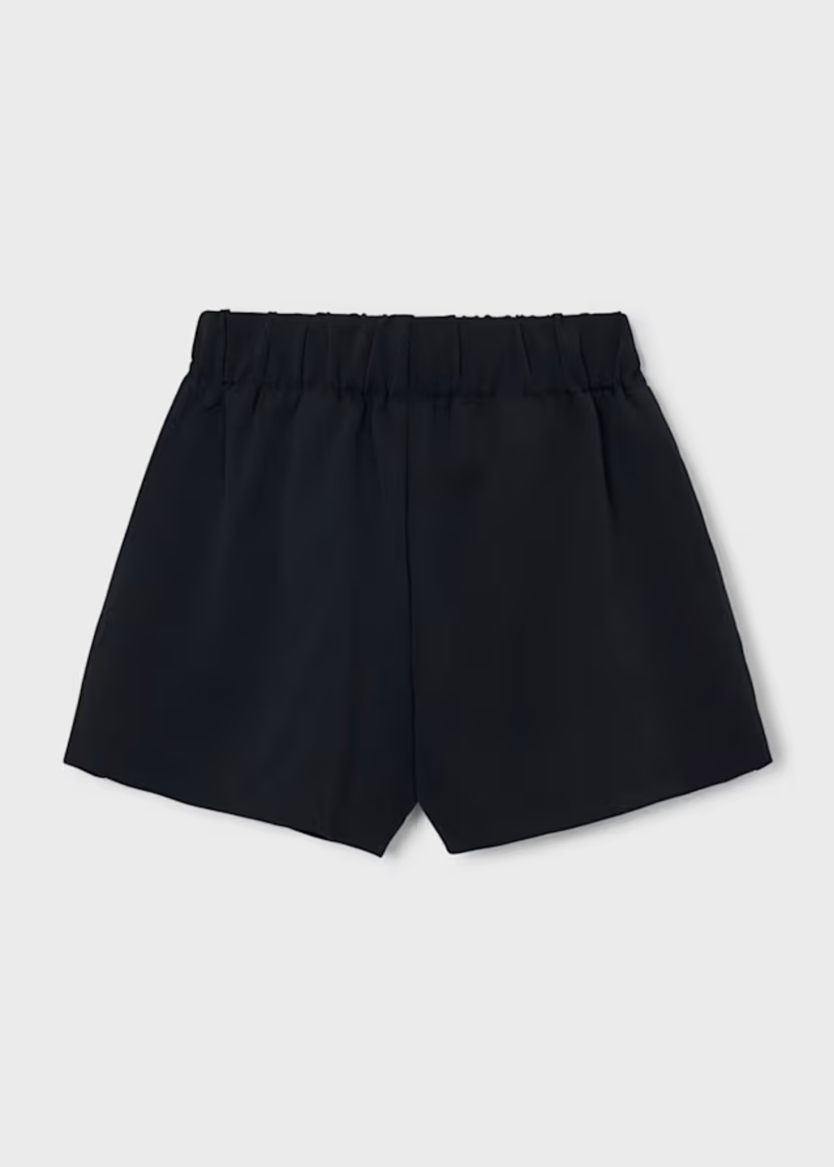 Falda Short Pinzas Negro