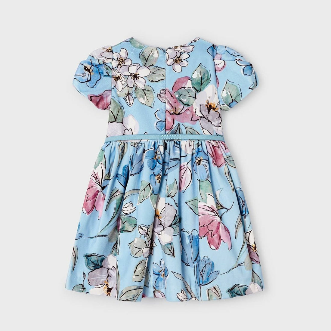 Vestido Terciopelo Estampado Bluebell Niña