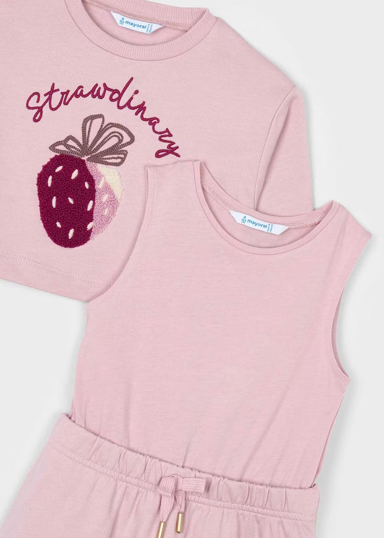 Conjunto Buzo Strawberry | Falda