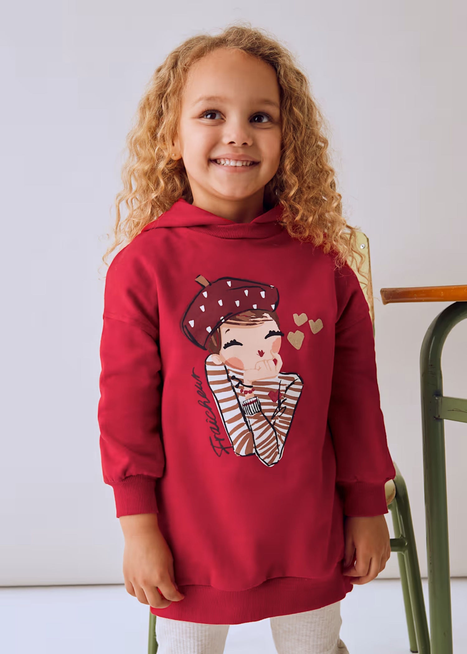 Vestido Felpa Hooded Paris