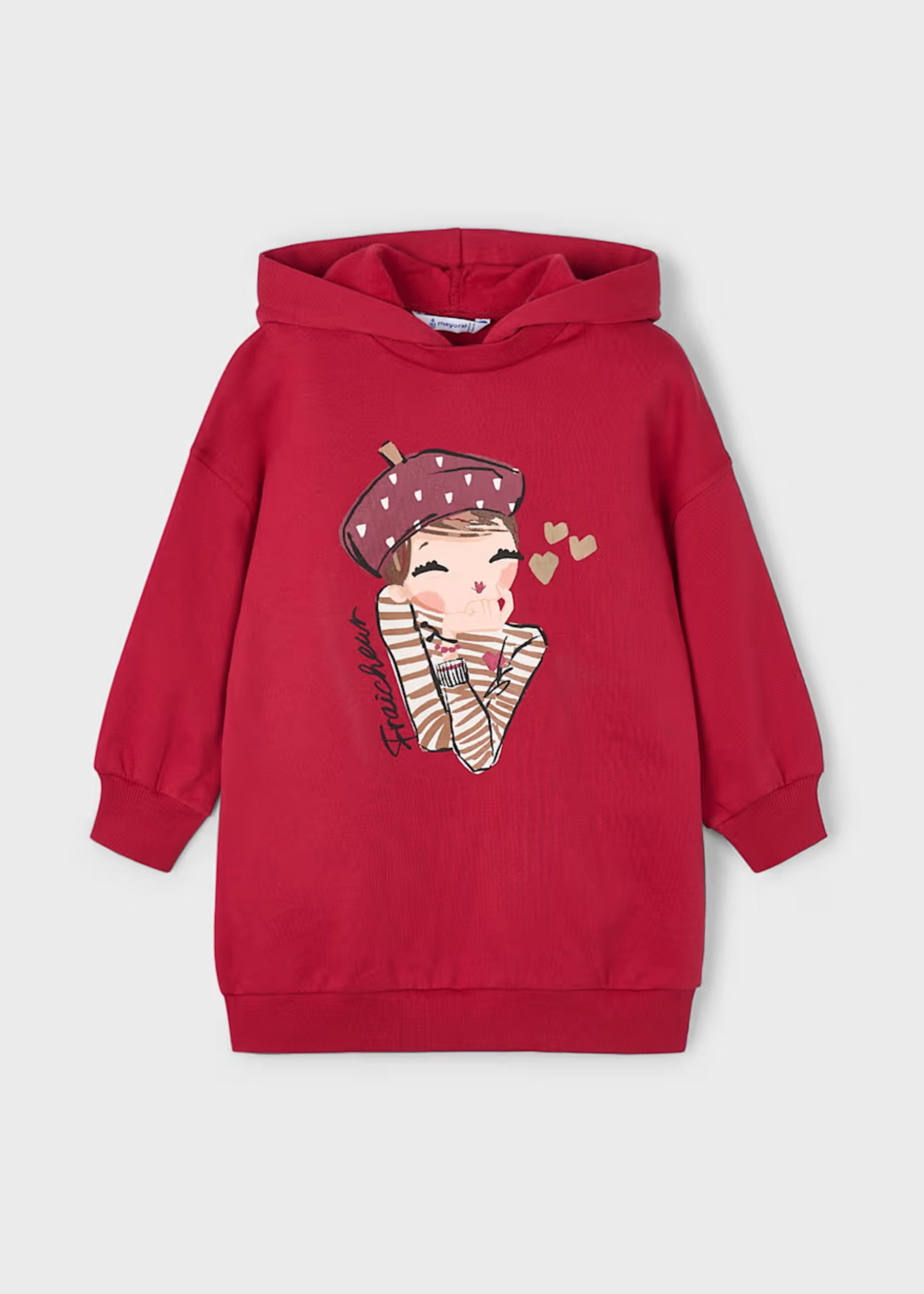 Vestido Felpa Hooded Paris