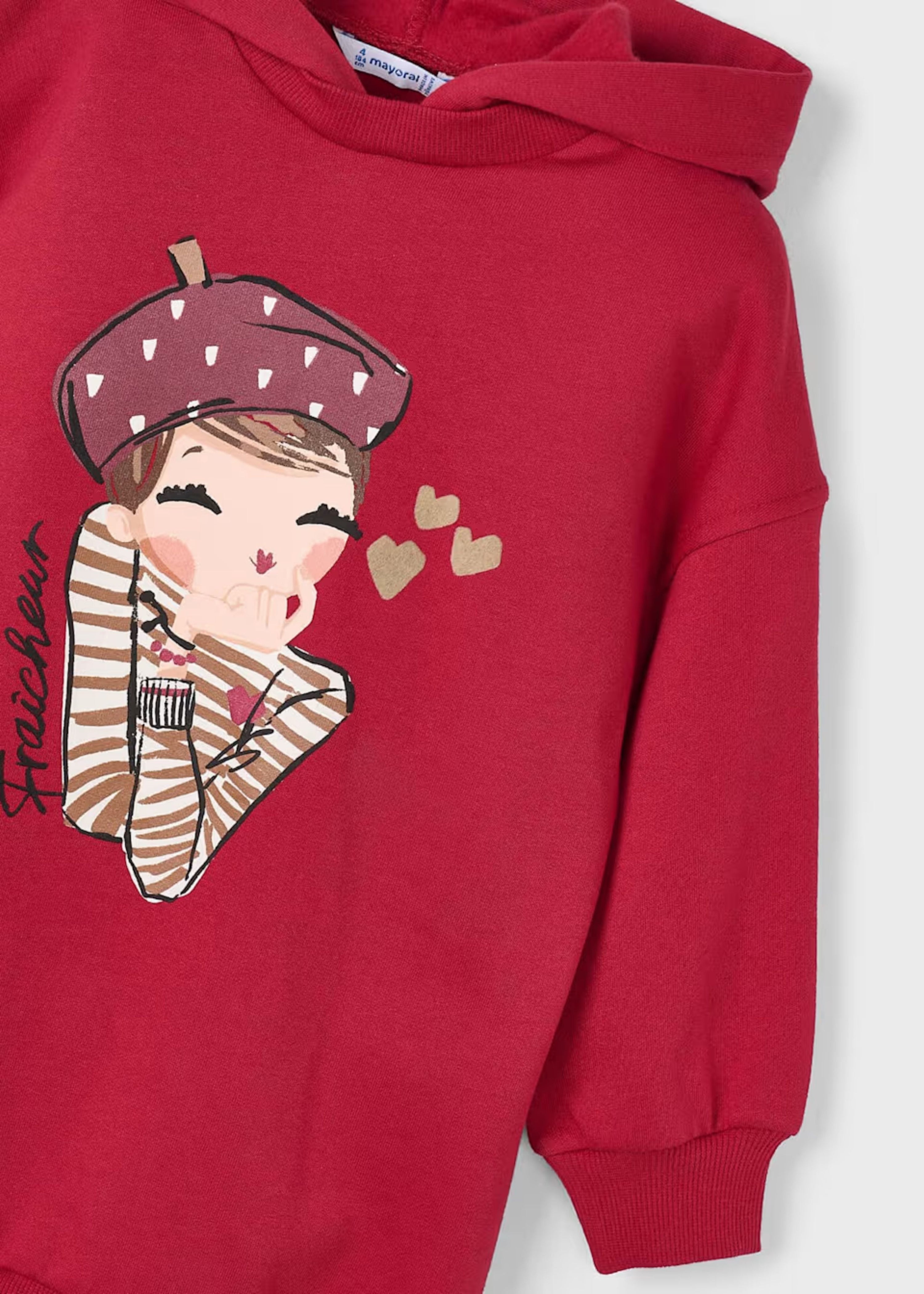 Vestido Felpa Hooded Paris