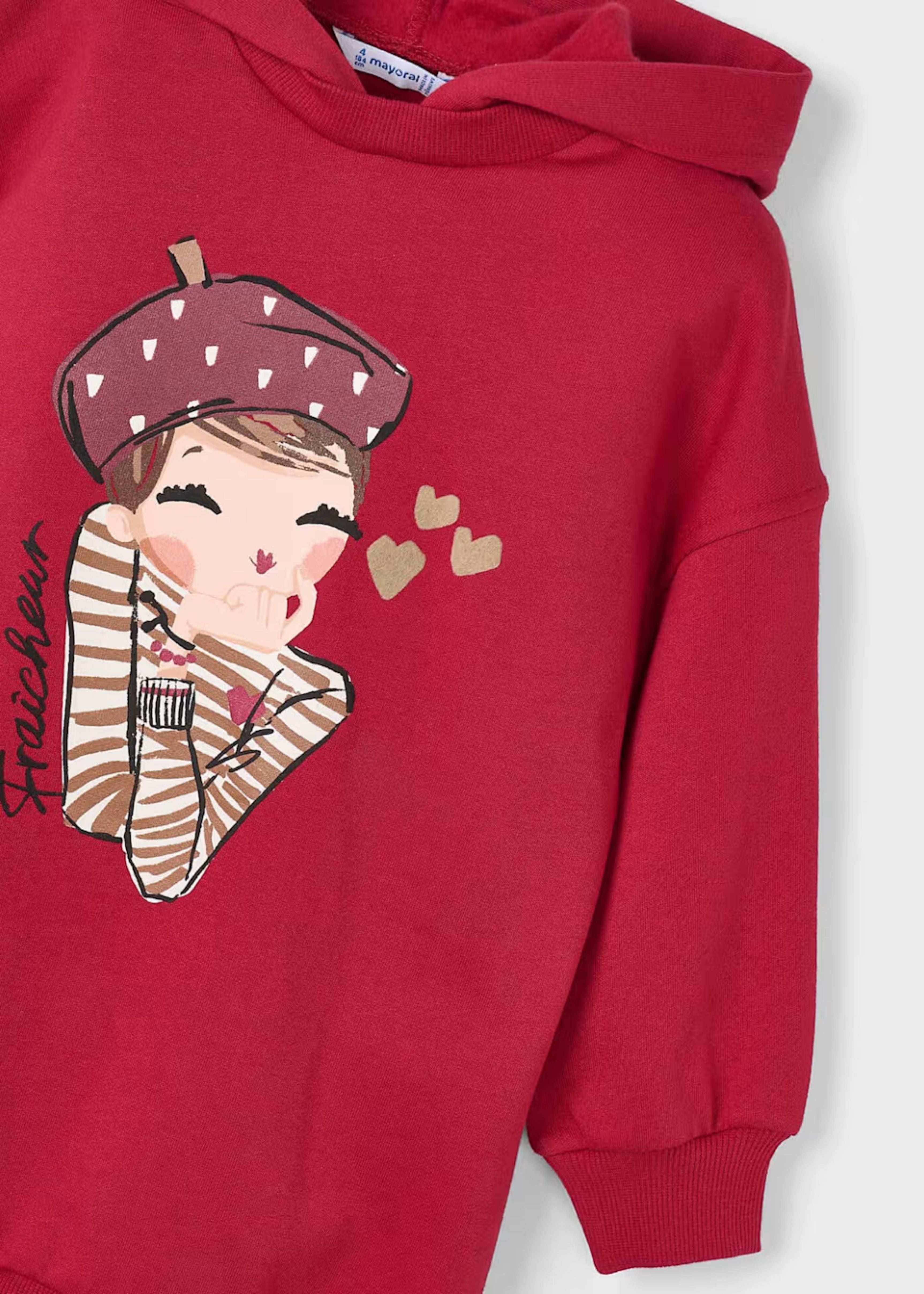 Vestido Felpa Hooded Paris