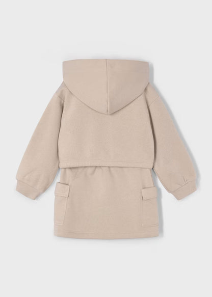 Conjunto Buzo Hooded Falda Cargo