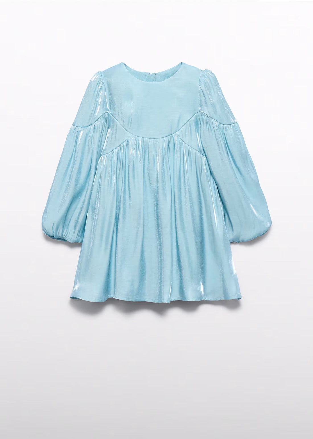 Vestido Satinado Aqua