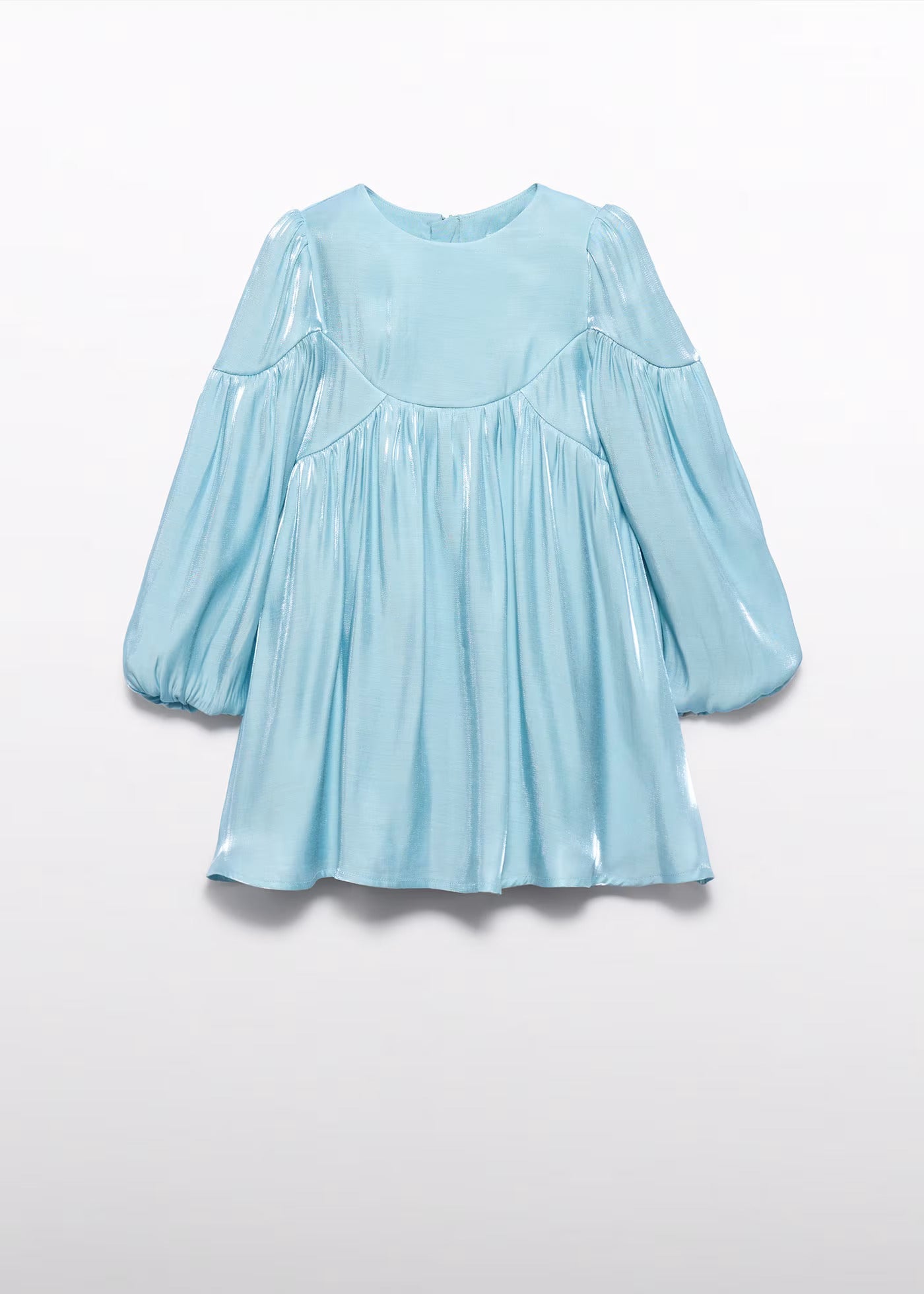 Vestido Satinado Aqua