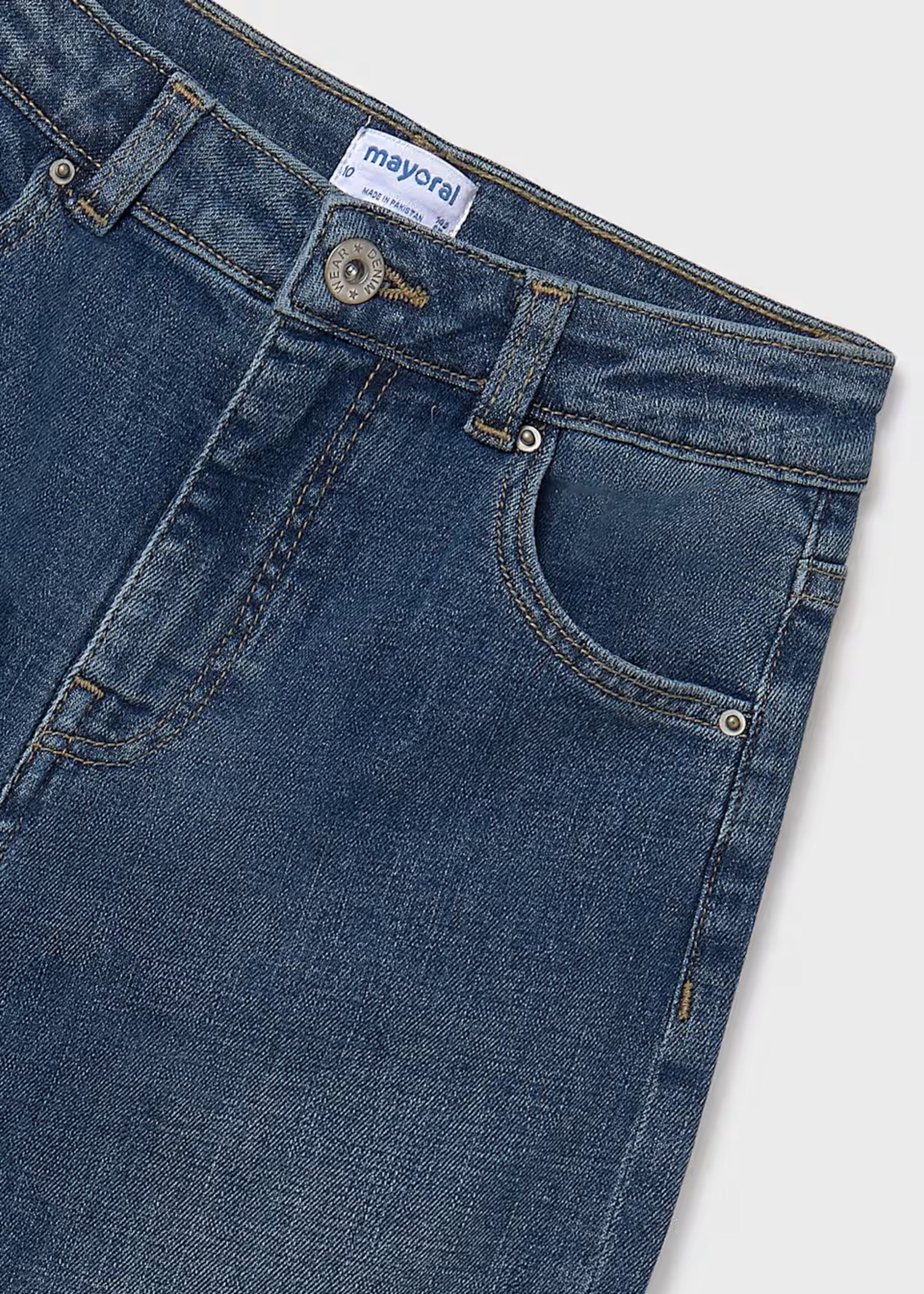Flared Denim Jeans