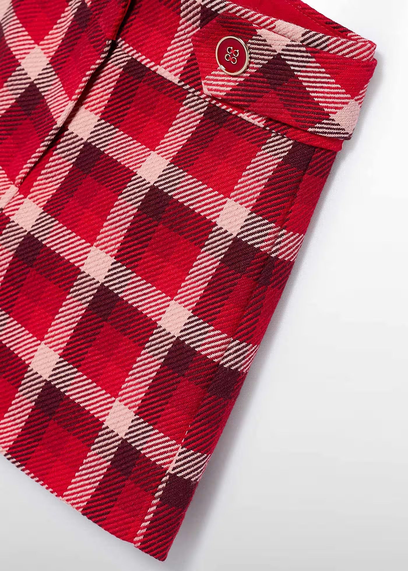 Short Tartán Rojo