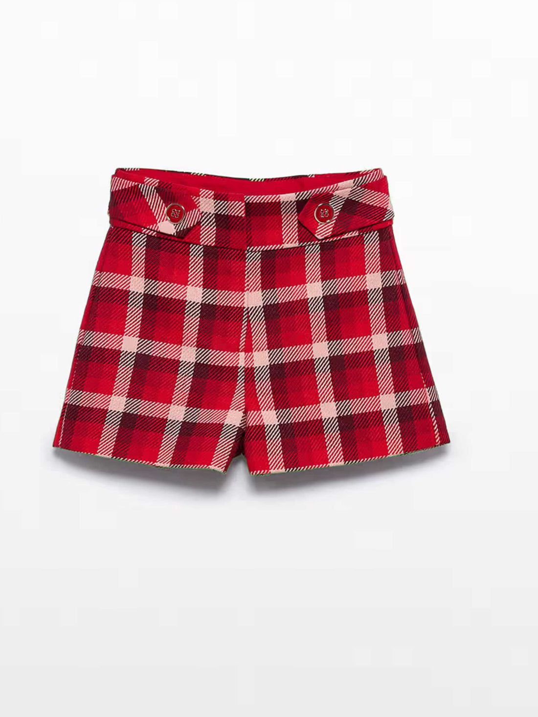 Short Tartán Rojo