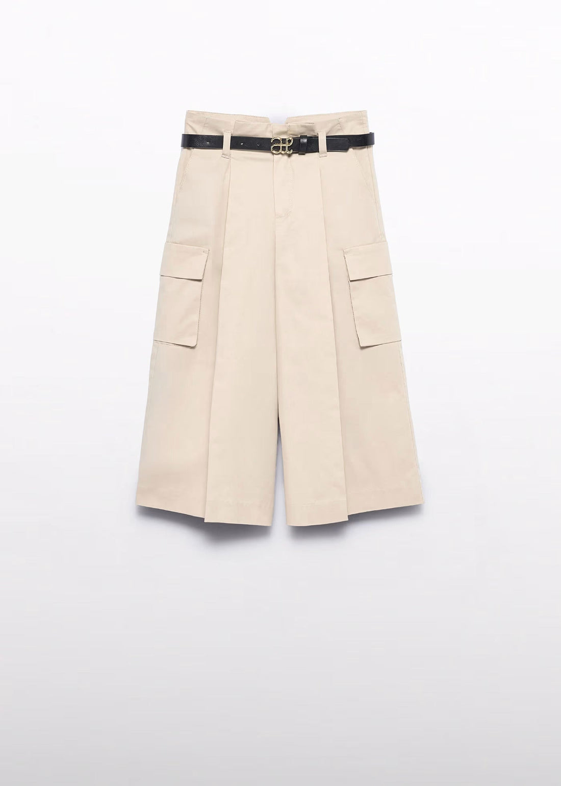 Pantalón Culotte Cargo Avena