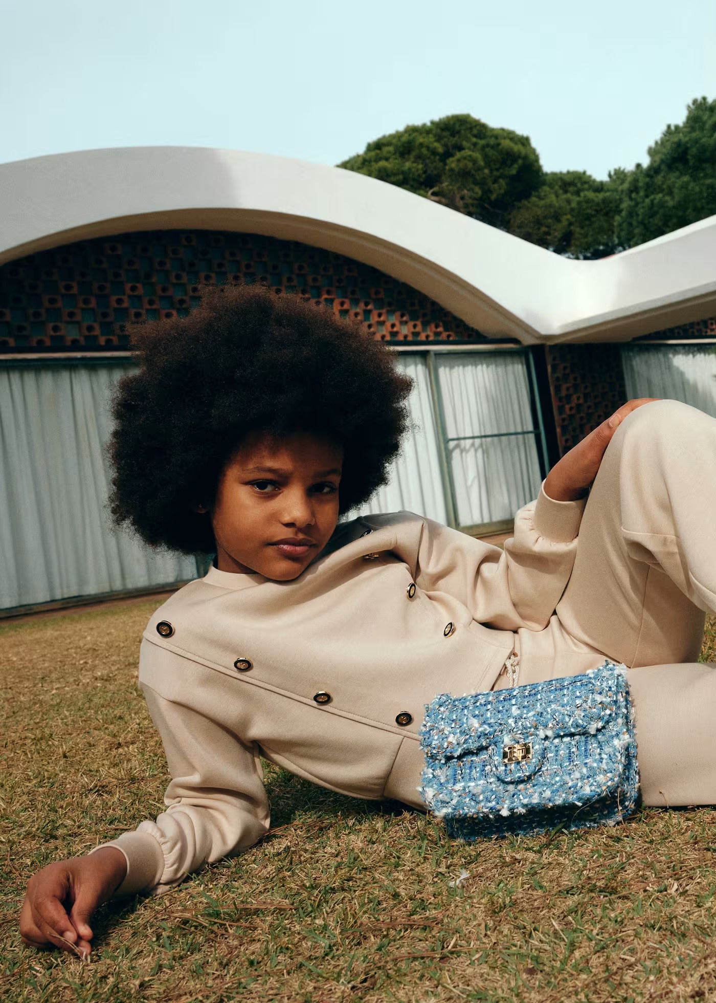 Set Buzo Botones &amp; Pantalón