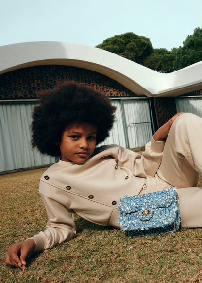 Set Buzo Botones &amp; Pantalón