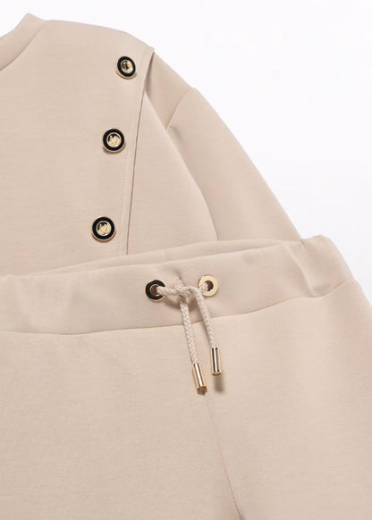 Set Buzo Botones &amp; Pantalón